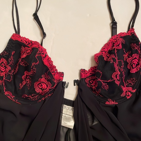 Delicates Night Gown Intimates Maxi Sexy Nightgown - Picture 10 of 12